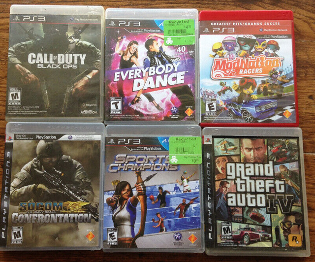 PS3 GAMES. in Sony Playstation 3 in Markham / York Region