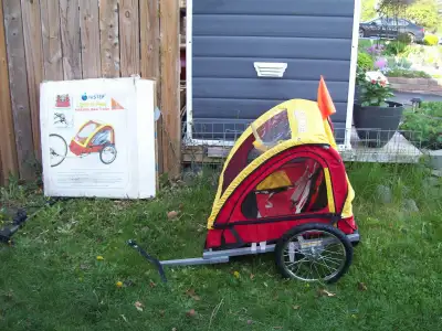 Quality Kids Bike Trailer - 2 kids (Perfect Condition), View more