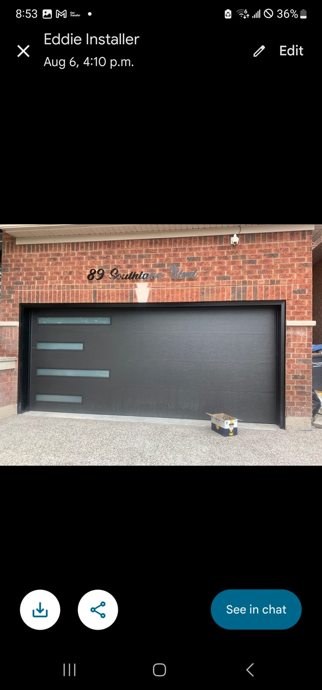 New garage doors  in Garage Doors & Openers in St. Catharines