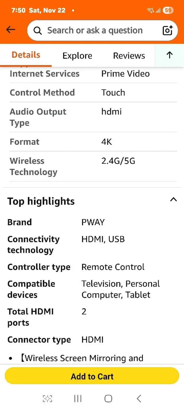 Wireless HDMI Transmitter and Receiver with 4K Adapter Decode, P in Cables & Connectors in Markham / York Region - Image 11