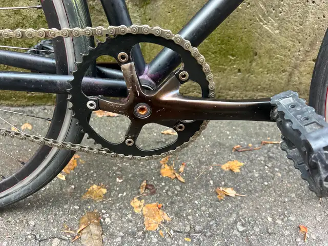 Black real steel chromoly single speed/fixie Damco track in Fixie (Single Speed) in City of Toronto - Image 7