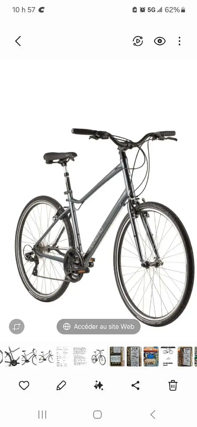 Vélo Garneau Espace in Cruiser, Commuter & Hybrid in Longueuil / South Shore - Image 5