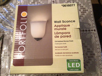 LED Wall Sconce - Battery Operated - New in Box