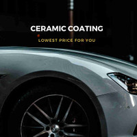 Interior ceramic coating, exterior ceramic coating