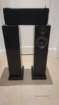 ISD Tower speakers and centre channel