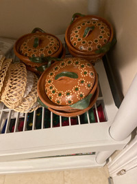 Mexican pots and baskets