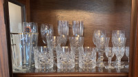 Bohemia Crystal Glassware - Pinwheel Design Set