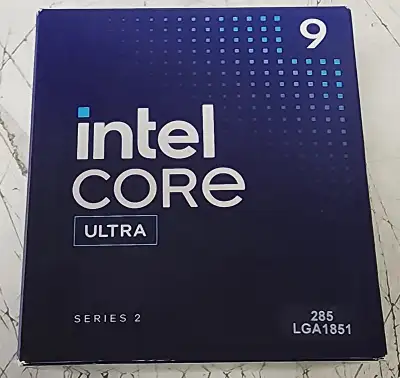 Intel Core Ultra 9 285 Processor - Box - 64-bit Processing. New., View more