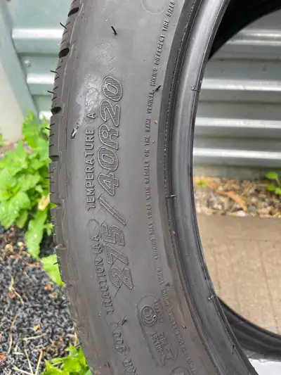 Performance sport tires like new 2 x AS3 space 245/ZR45 R20 & 2 x AS3 space 275/40 space R20