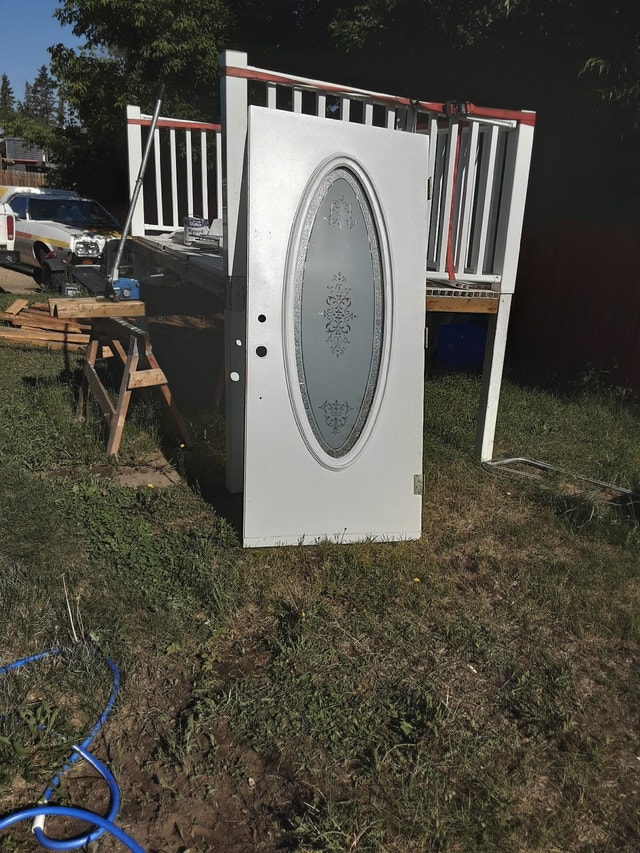 Out side exterior door Windows, Doors & Trim Red Deer Kijiji