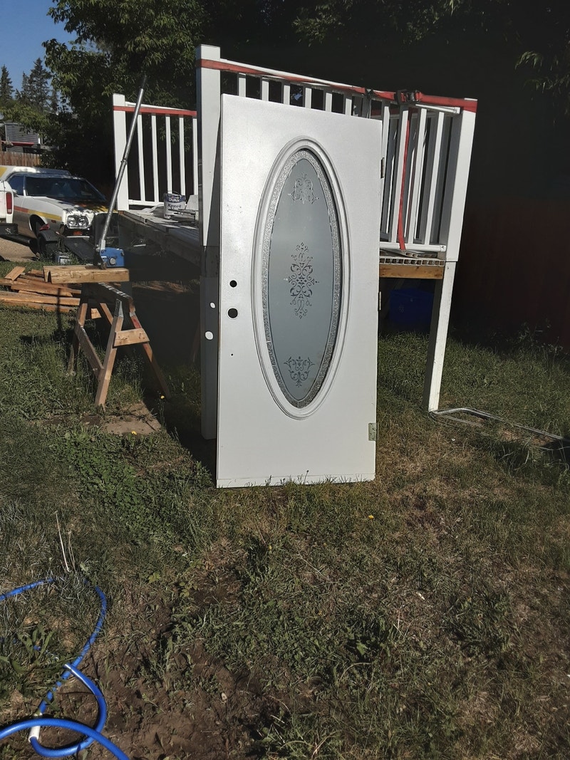 Out side exterior door Windows, Doors & Trim Red Deer Kijiji