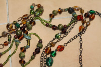 long string necklaces lot