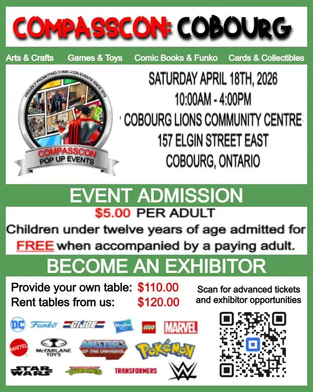 UPCOMING EVENT: CompassCon Cobourg 64540189082498120