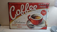 Coffee Distressed Sign For Coffee Shop Coffee Bar Kitchen COFFEE