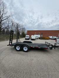 2024 NEW 16ft (5 ton) Flatbed trailer/Equipment flatbed tailer/C