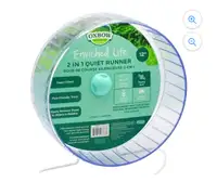 oxbow 12” silent wheel for rodents!