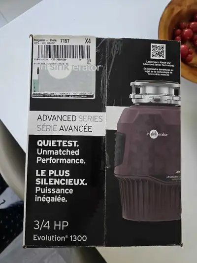 Insinkerator Evolution 1300 Garburator Food Waste Disposer, View more