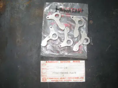 Kawasaki Motorcycle Shift Drum Positioning Plate x5 - $25.00 obo Excellent condition. Fits KE 100, K...
