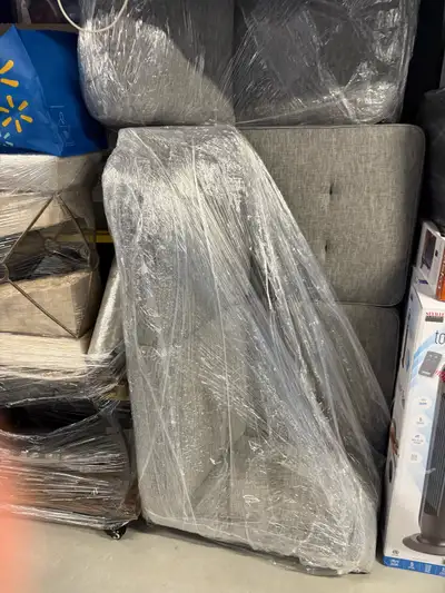 grey 5 piece sectional great condition no stain like new, View more