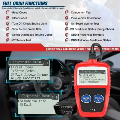 OBDll Car Diagnostic Scanning Tool Brand New OBD2 Fault Reader/ , View more