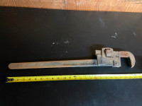 2ft Pipe Wrench - Old, Used
