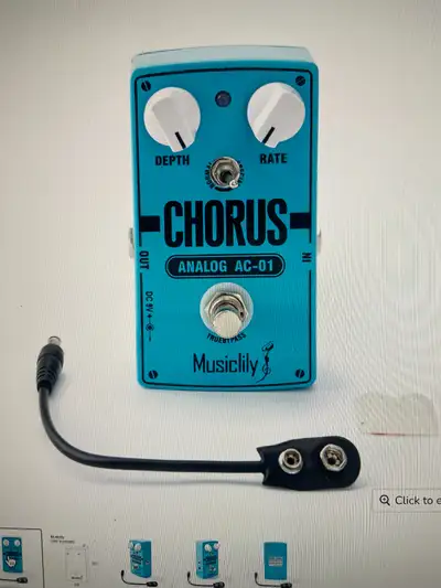 Musiclily Chorus Pedal, View more