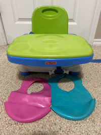 Booster Seat and Bibs