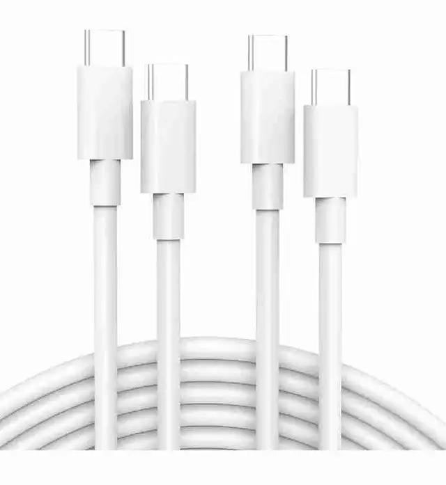 2 Pack 10FT or 6 FT 60W USB C to C Cable for iPad Pro, Air 6 5 4 in General Electronics in Markham / York Region - Image 2