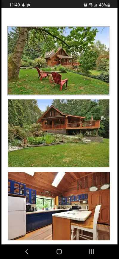Available August 1 | $4,500/month + Utilities A rare opportunity to rent a beautiful full log home o...