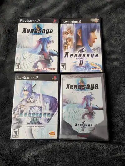 Xenosaga PS2 Episode I, II, III CIB & Episode 1 DVD, View more