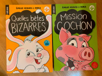 Neufs: 2 livres gros caractères pour enfants ( dyslexie)