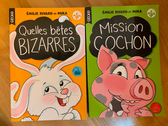 Neufs: 2 livres gros caractères pour enfants ( dyslexie) dans Livres jeunesse et ados  à Ville de Montréal