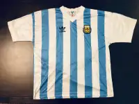 1991-1993 Vintage & Rare Argentina Home Soccer Jersey – Size XL