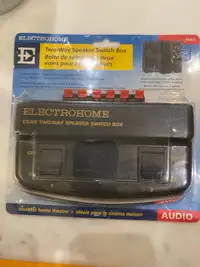 Electrohome ESW2 Two-Way Speaker Switch Box