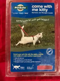 Brand new cat harness & leash