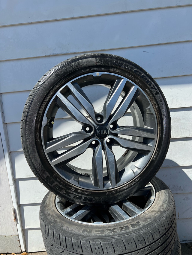 225/45/18 All season tires on rims (5x114.3) in Tires & Rims in Ottawa - Image 2