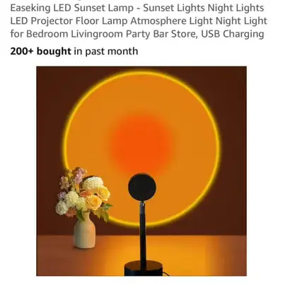LED Sunset Lamp, View more