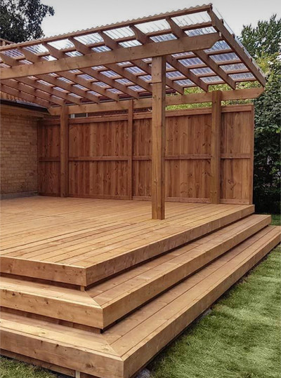 DECK , FENCES, PERGOLAS,  GREAT QUALITY AT AFFORDABLE PRICES!