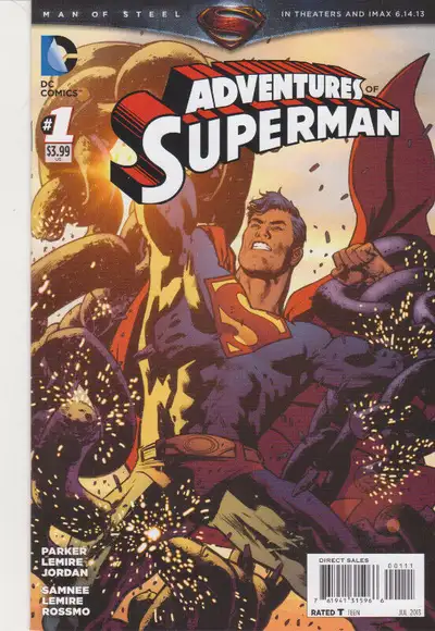 DC Comics - Adventures of Superman - Issue #1 (July 2013)., View more