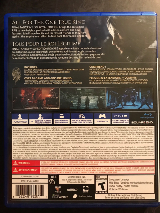 Final Fantasy XV Royal Edition in Sony Playstation 4 in Whistler - Image 2