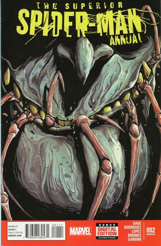 THE SUPERIOR SPIDER-MAN ANNUAL #2 (2015) MARVEL COMICS VF/NM. dans Bandes dessinées  à Longueuil/Rive Sud