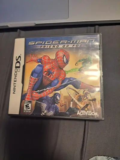 Nintendo DS Spiderman Friend Or Foe Video Game (CIB), View more