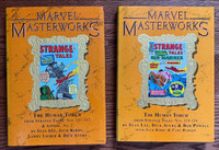Marvel Masterworks 66 & 114 The Human Torch Vol 1 &2 HC limited 
