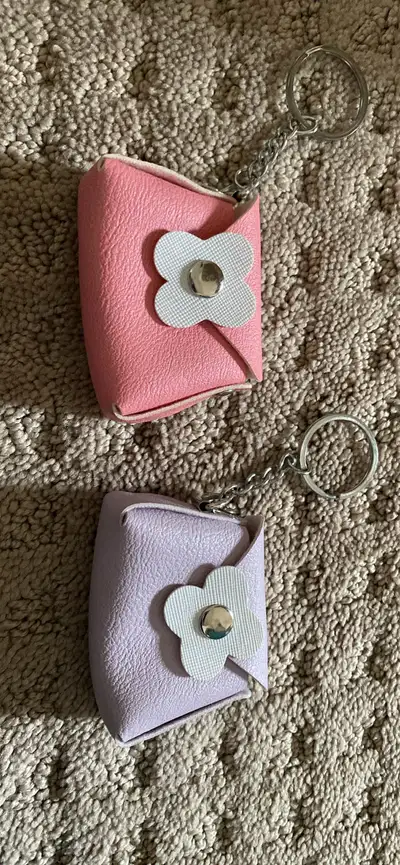 2 little Purse keychain , View more