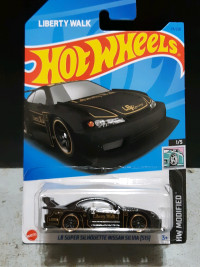 Hotwheels LB Super Silhouette Nissan Silvia- black 