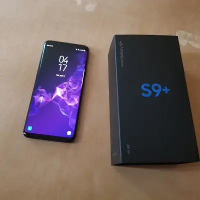 Samsung S9 Plus Lilac Like New Condition in Box Unlocked, View more