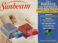 Sunbeam - 2 in 1 Humidifier and Vaporizer