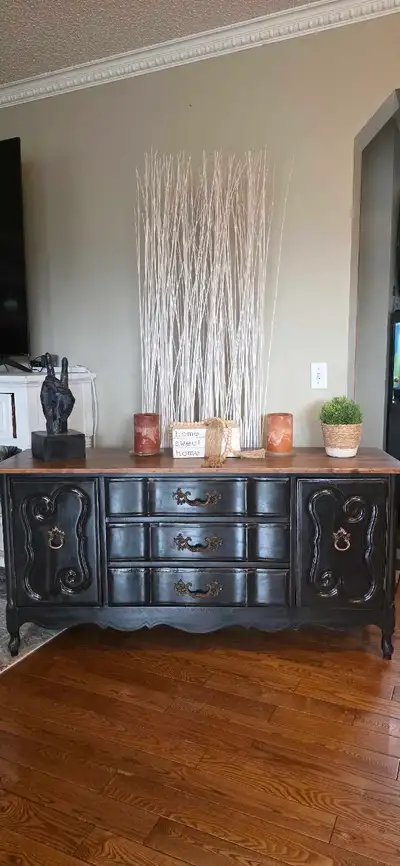 Beautiful refinished cabinet , View more
