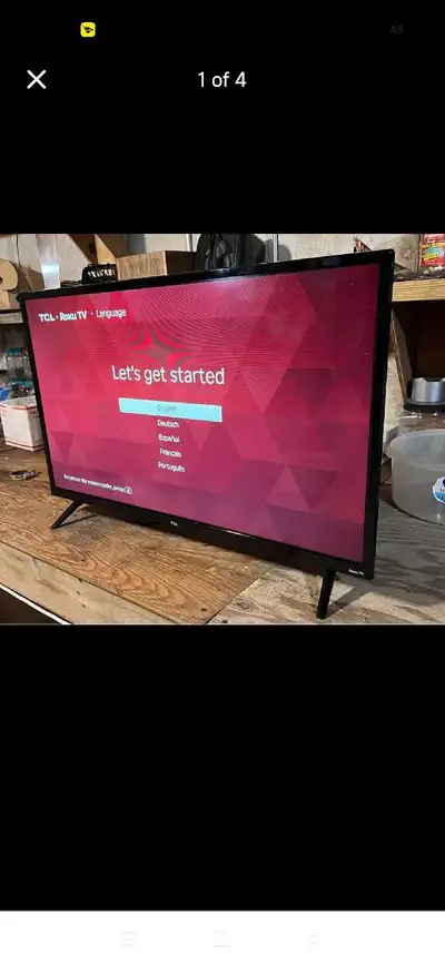32" TCL Roku Smart TV Full HD $120!, View more
