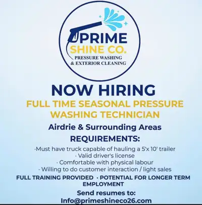 Pressure Washing Technician, View more
